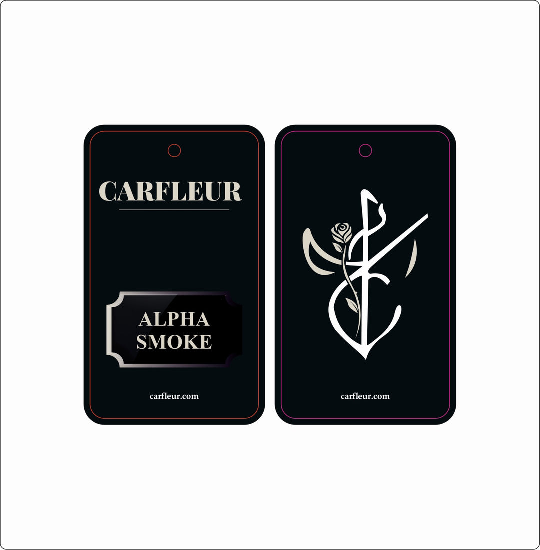 CARFLEUR ALPHA SMOKE – Luxus Duftanhänger