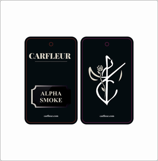CARFLEUR ALPHA SMOKE – Luxus Duftanhänger