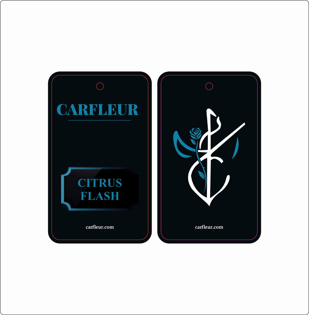 CARFLEUR CITRUS FLASH – Luxus Duftanhänger