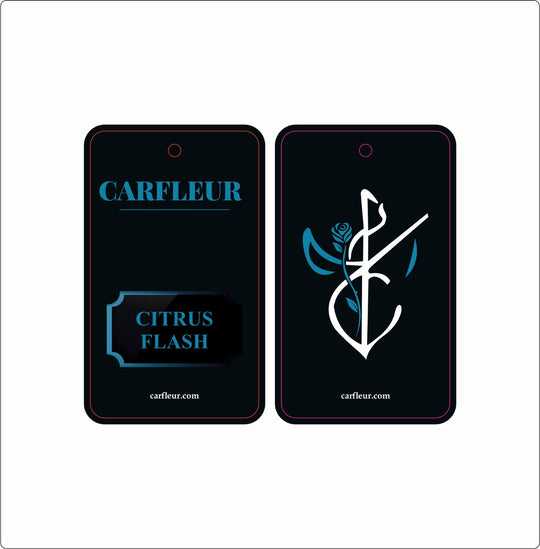 CARFLEUR CITRUS FLASH – Luxus Duftanhänger