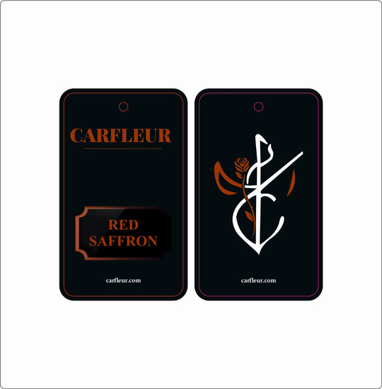 CARFLEUR RED SAFFRON – Luxus Duftanhänger