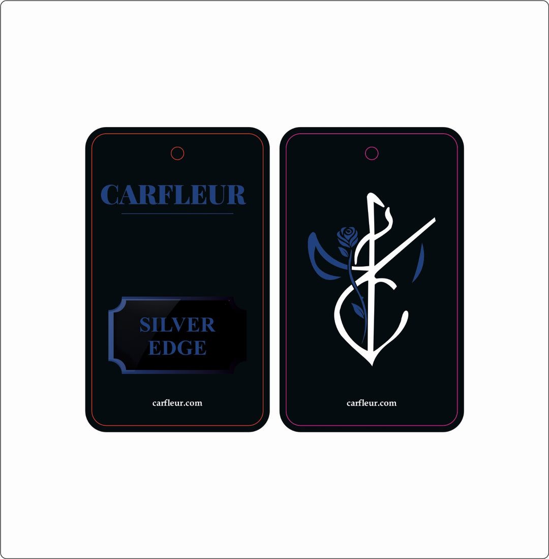 CARFLEUR SILVER EDGE – Luxus Duftanhänger