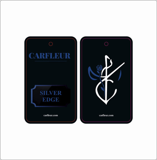 CARFLEUR SILVER EDGE – Luxus Duftanhänger