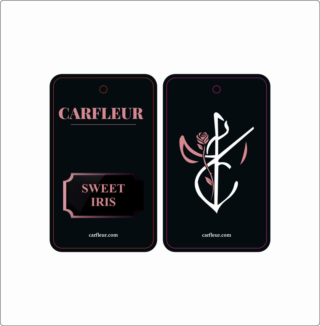 CARFLEUR SWEET IRIS – Luxus Duftanhänger