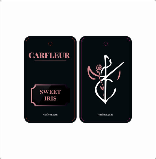 CARFLEUR SWEET IRIS – Luxus Duftanhänger