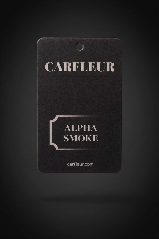 CARFLEUR ALPHA SMOKE – Luxus Duftanhänger